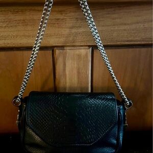 Dylan Kain “Love St Studio” Leather Crossbody – Black